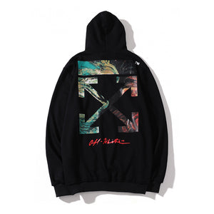 Mix color Painted arrow Hoodies