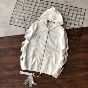 OFF mural hoodie