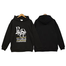 Load image into Gallery viewer, RHUDE LOGO BLACK HOODIE p103
