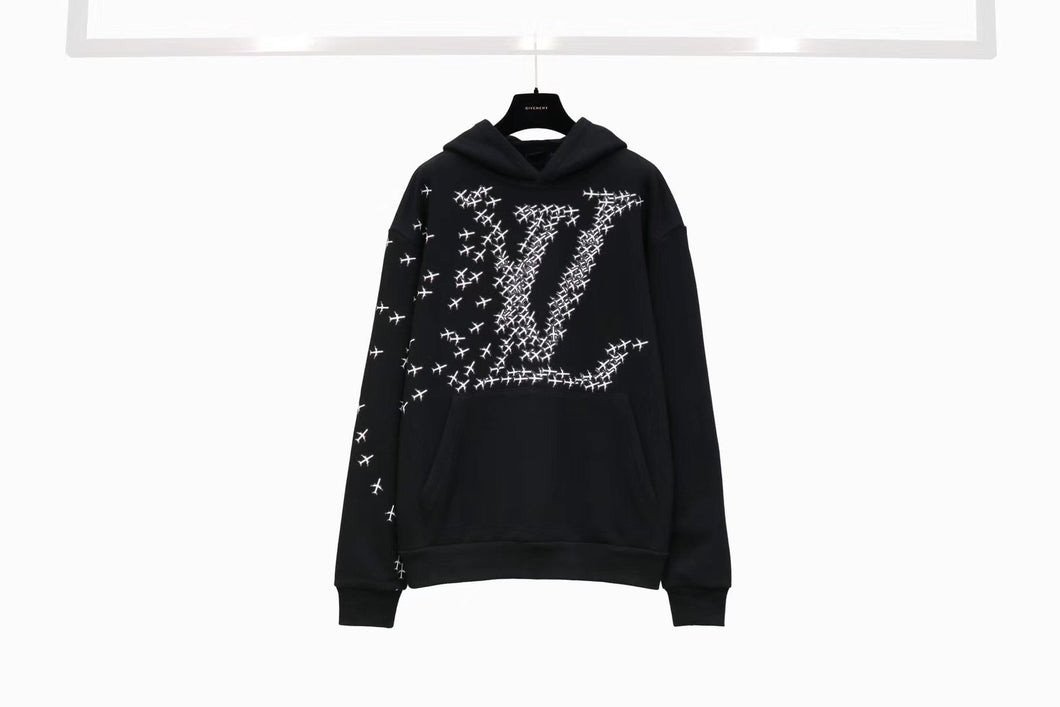 LV flying logo hoodie