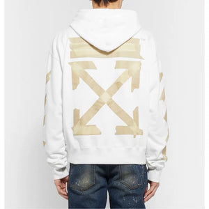 Cross White Hoodies