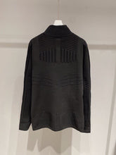 Load image into Gallery viewer, P knit long sleeve turtle zip up
