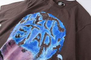 Hellstar Rodman blue hair shirt