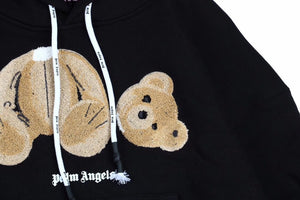 Palm teddy bear hoodie