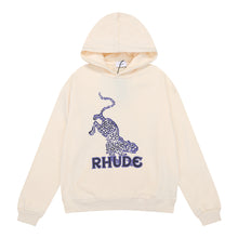 Load image into Gallery viewer, RHUDE LEOPARD-PRINT HOODIE p105
