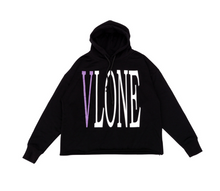 Load image into Gallery viewer, Vlone Purple accent hoodie
