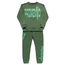 Load image into Gallery viewer, Vlone Green sweatsuit
