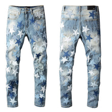 Load image into Gallery viewer, Denim on denim stars
