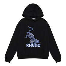 Load image into Gallery viewer, RHUDE LEOPARD-PRINT HOODIE p105
