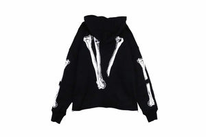 Vlone skull and bones hoodie