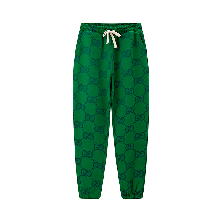 GG green canvas pants