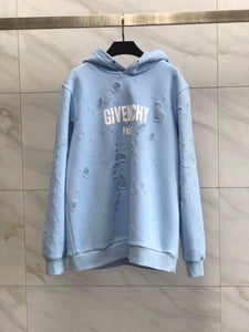 Givenchy distressed hoodie classic 2022