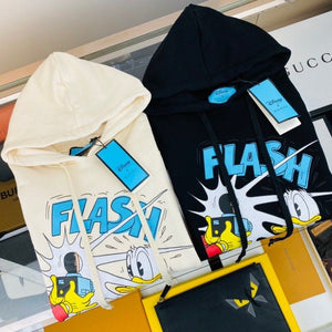 Flash cream GG hoodie