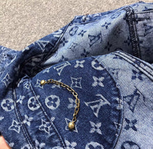 Load image into Gallery viewer, Lv denim jacket
