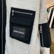 Load image into Gallery viewer, Palm half sherpa bomber

