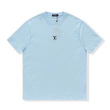 Load image into Gallery viewer, Monogram baby blue sneaker shirt
