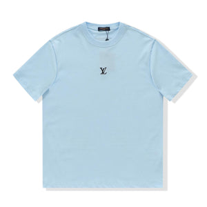 Monogram baby blue sneaker shirt