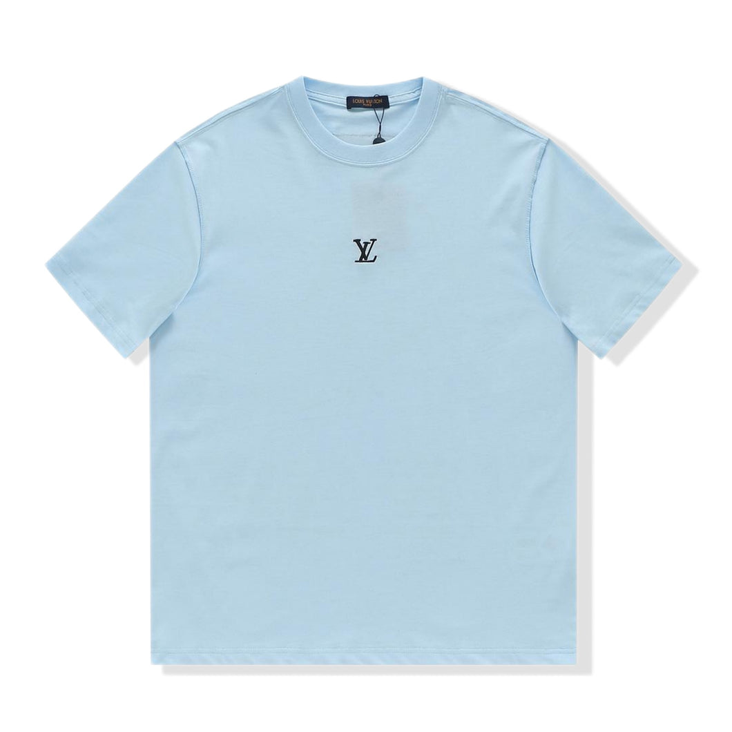 Monogram baby blue sneaker shirt