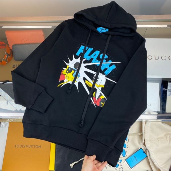 Flash black GG hoodie