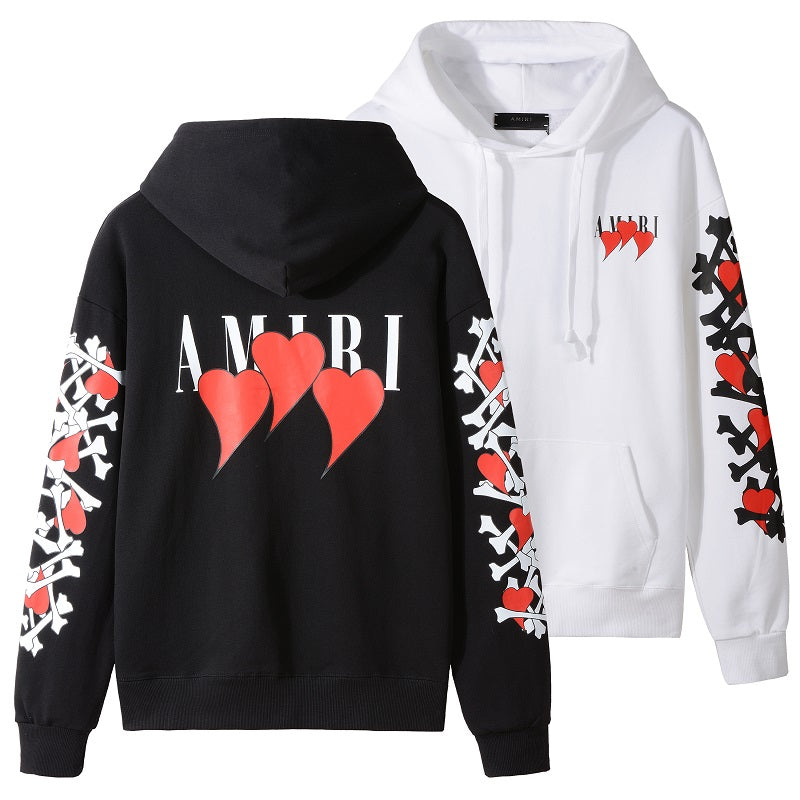 Heart amiri hoodie