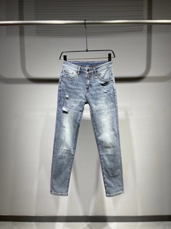 Dior word denim