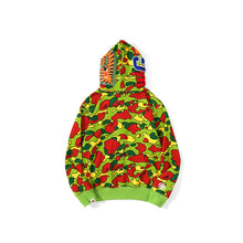 Load image into Gallery viewer, Bape full zip watermelon hoodie
