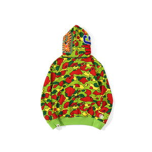 Bape full zip watermelon hoodie