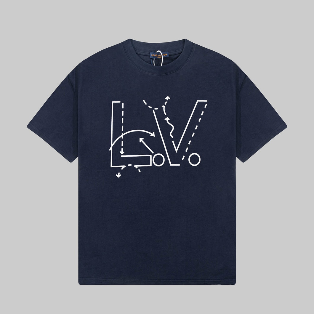 Monogram route logo shirt