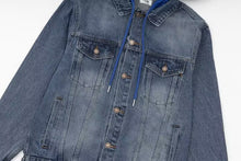 Load image into Gallery viewer, Celine denim jacket hoody
