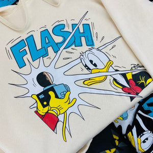 Flash cream GG hoodie