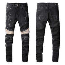 Load image into Gallery viewer, Black cowboy denim
