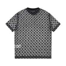 Load image into Gallery viewer, Monogram mesh black shirt
