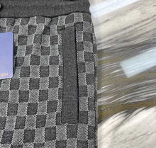 Load image into Gallery viewer, Damier sweatsuit knit n
