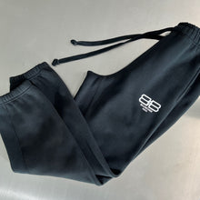 Load image into Gallery viewer, BB black double b joggers
