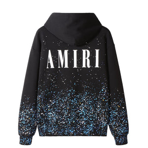 Amiri paint dotted hoodie