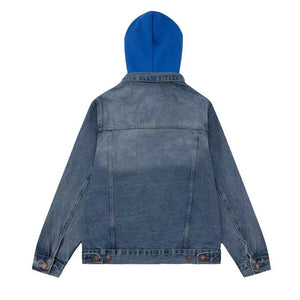 Celine denim jacket hoody