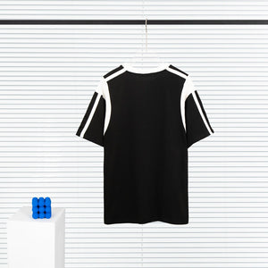 BB racing black and white shirt