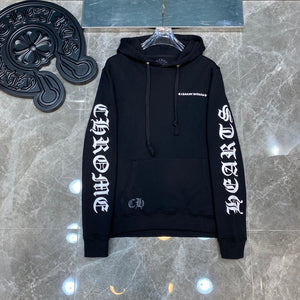 Chrome spinal hoodie