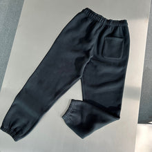 Load image into Gallery viewer, BB black double b joggers
