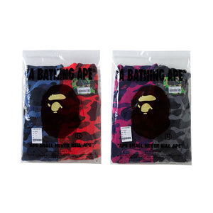 Bape spilt V1 full zip hoodie