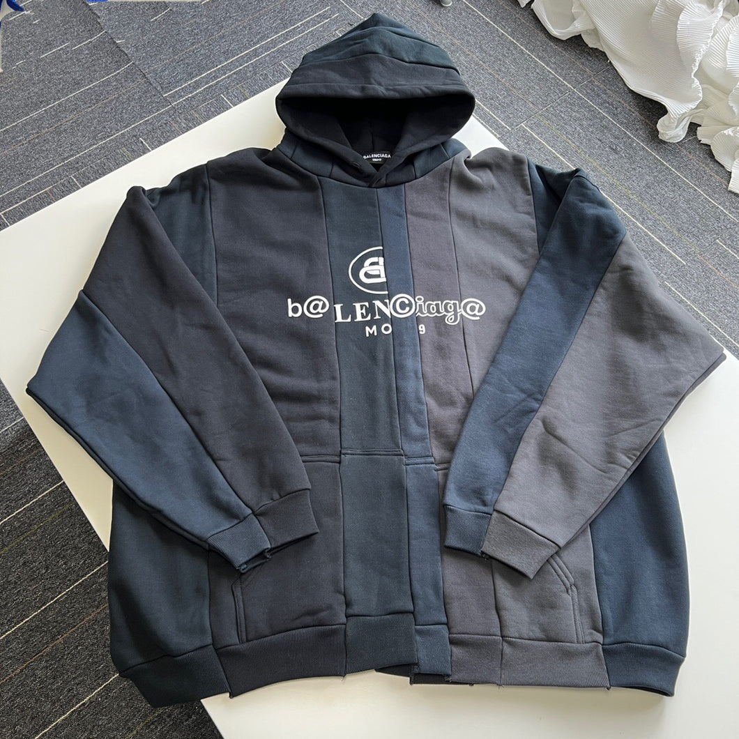 BB cut and sew multi hoodie