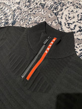 Load image into Gallery viewer, P knit long sleeve turtle zip up
