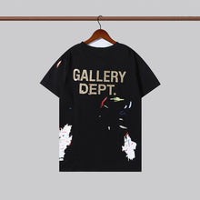 Load image into Gallery viewer, Gallery dept splatter paint short sleeve shirt
