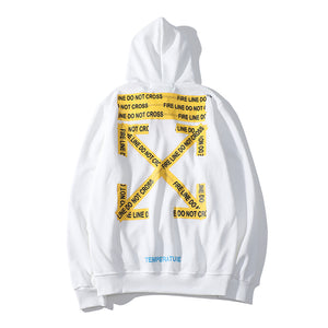 Color cross Hoodies