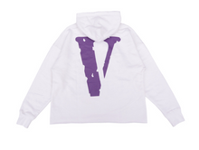 Load image into Gallery viewer, Vlone Purple accent hoodie
