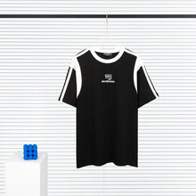 Load image into Gallery viewer, BB racing black and white shirt
