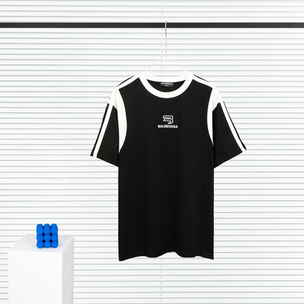 BB racing black and white shirt