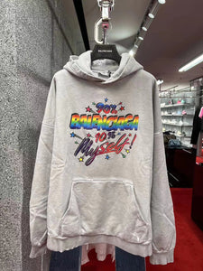 BB rainbow 90s hoodie