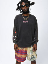 Load image into Gallery viewer, Gallery splatter crewneck
