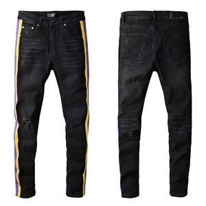 Amiri Kobe black denim